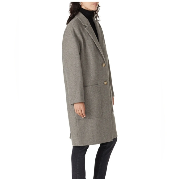 Madewell Elmcourt wool blend coat xs - Picture 2 of 7